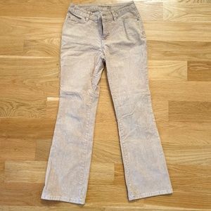 Fitted Classic 5-Pocket 100% Cotton Corduroy Stretchy Jeans